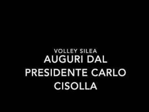 Volley Silea, auguri dal presidente Carlo Cisolla.