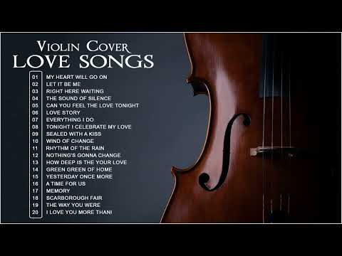 Mejor violín romántico 2021 - Mejores canciones de amor de portada de violín 2021