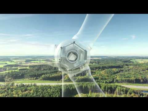Wind Turbine 3D Animation - Nordex