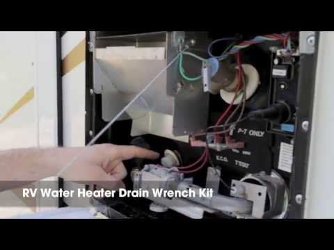 RV Water Heater Drain Wrench Kit