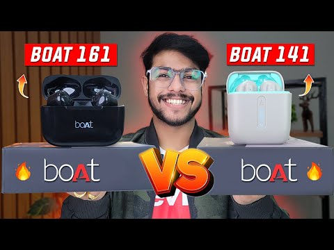 Boat 141 VS Boat 161 Airdopes Comparison| Best Wireless Earbuds Under 1000 Rs |