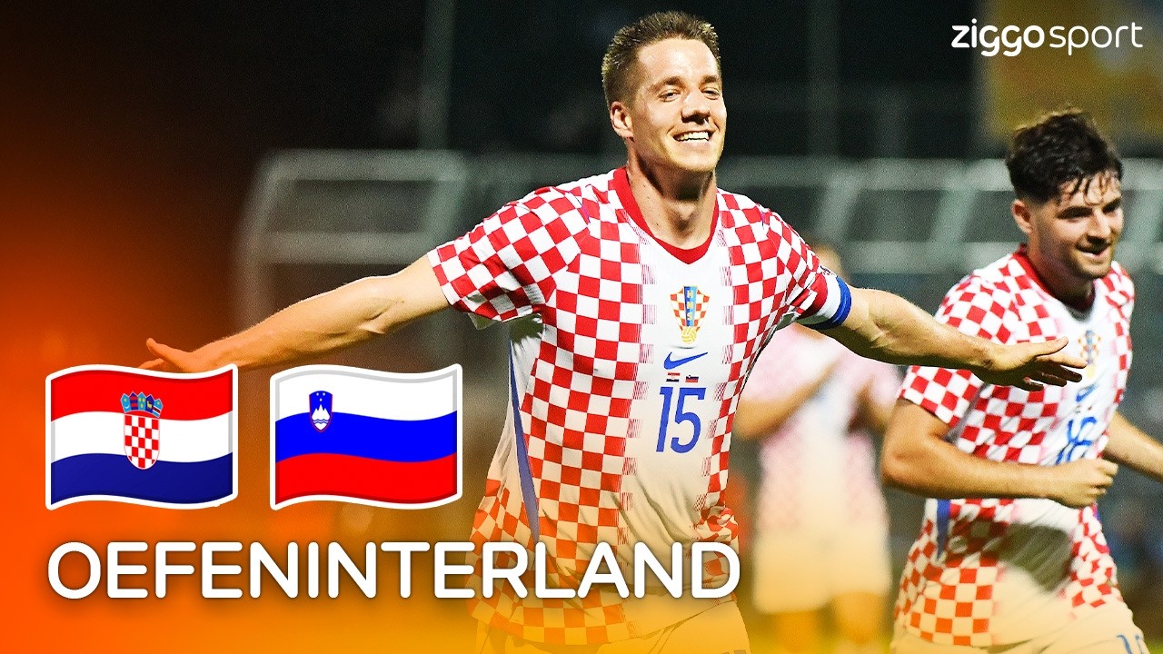 PAŠALIĆ MET EEN HEERLIJKE VOLLEY IN MINUUT 92! 😍🚀 | Kroatië vs Slovenië | Oefenwedstrijd 2025/26