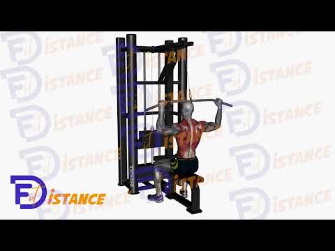 Exercice Tirage nuque à la machine