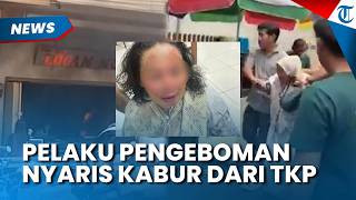 Pelaku Pengeboman Toko Emas di Makassar Nyaris Melarikan Diri usai Beraksi di Siang Bolong