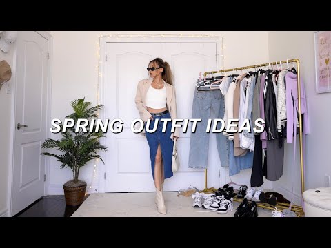 SPRING OUTFITS 2023 🌼 casual & trendy style lookbook