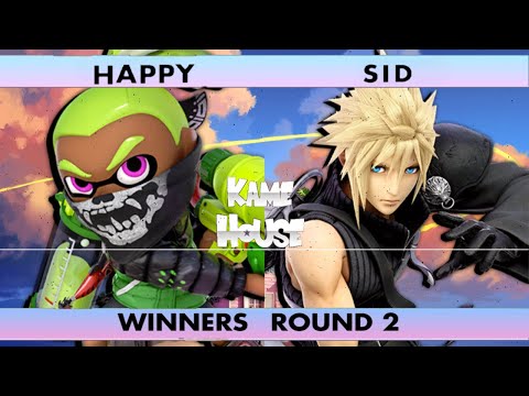 4o4 Kame House MIDLEVEL SLUMS 1 - Happy (Mythra, Pyra, Inkling) vs Sid (Cloud) - Winners Round 2