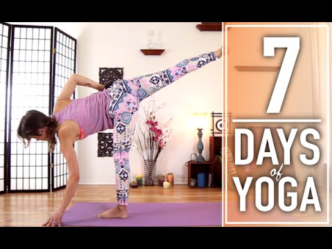 Yoga For Weight Loss - 30 Minute Fat Burning, Total Body Workout. 3 of 7