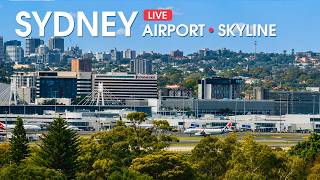 Sydney Webcam Live - Skyline & Airport