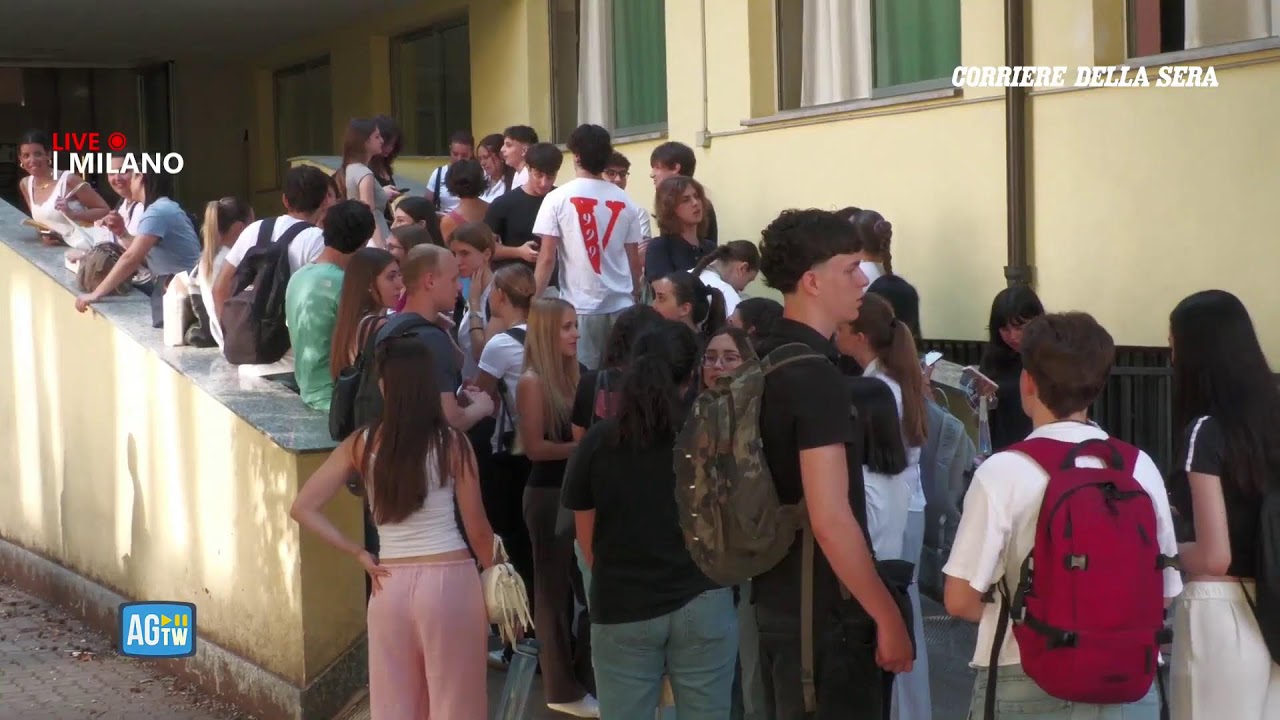 Maturità, al via la prima prova