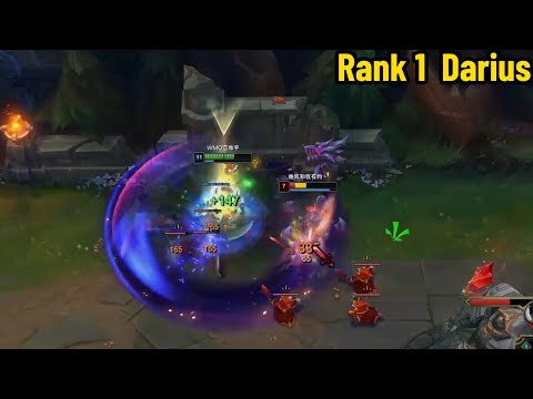 Rank 1 Darius: This Guy is an Absolute BEAST!