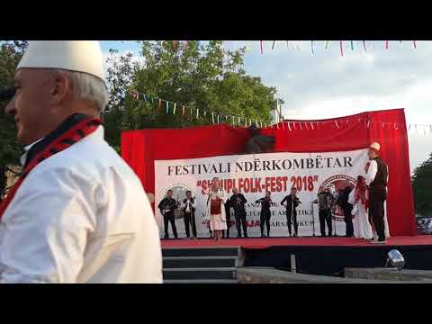 Lidije Pasoma në festvalin "Shkupi folk-fest 2018"