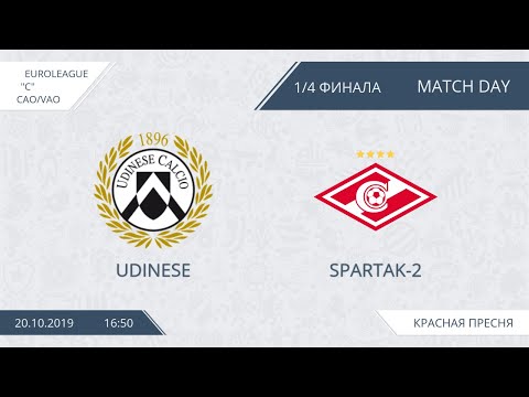 AFL19. EuroLeague. Division С. Play-Off 1/4. Udinese - Spartak-2