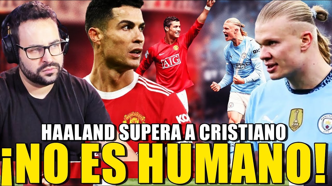 HAALAND NO es HUMANO ¡SUPERA a CRISTIANO RONALDO!