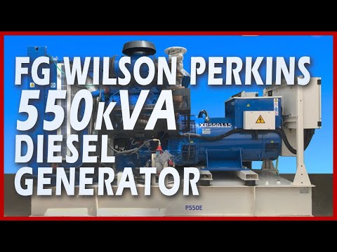 FG Wilson Perkins Diesel Generator 550kVA – XP550115 Test #perkins | #fgwilson Authorised Dealer