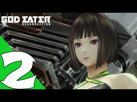 God Eater Resurrection Walkthrough Gameplay Part 2 - Rank 4-5 & Ouroboros Boss Fight (PC)