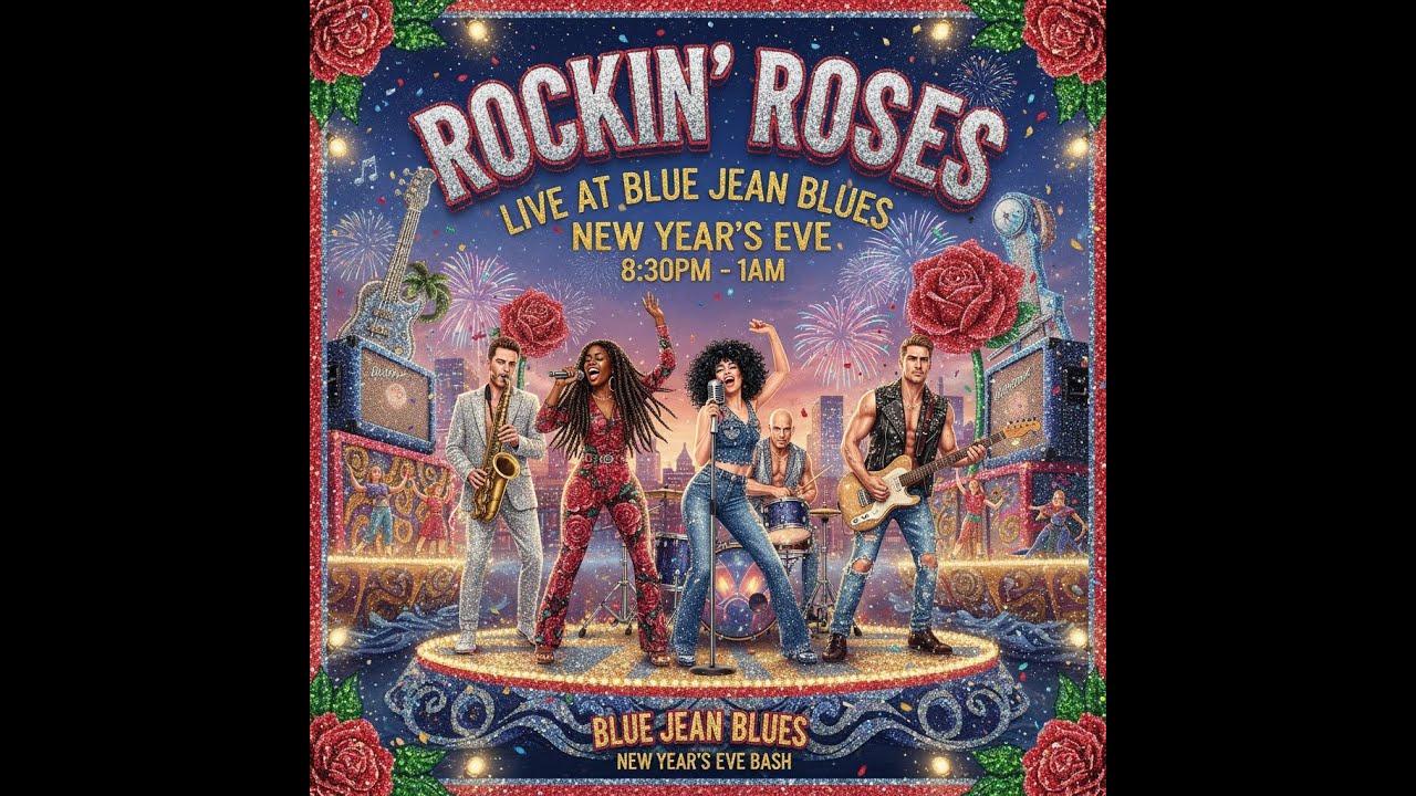 Promotional video thumbnail 3 for Rockin' Roses Band