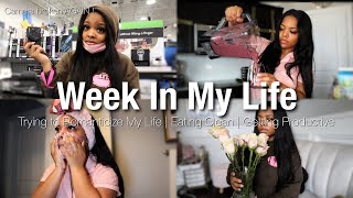 VLOG : PRODUCTIVE WEEK IN MY LIFE🤍| STARTING GOOD HABITS ,DIET, YT RANT, DEEP CLEANING + More💕
