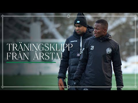 MATCHSPEL PÅ ÅRSTA 🎥 | Se träningsklipp med Bajen