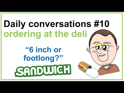 Practice English "at the deli" #learnenglish