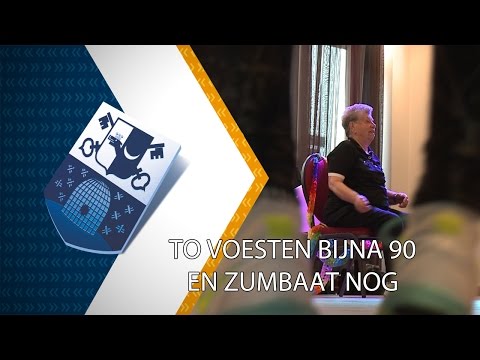 To Voesten bijna 90 en zumbaat nog - 2 december 2016 - Peel en Maas TV Venray