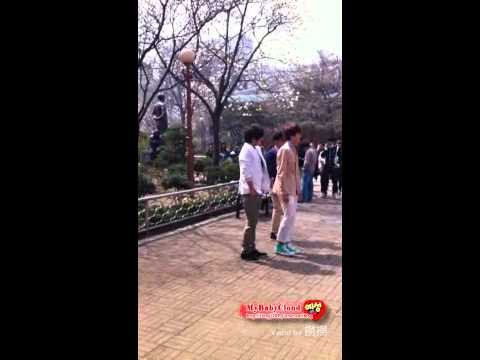 [My baby cloud]110409KRY SuperStar K3 MV Filming(1)