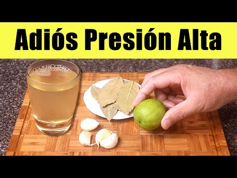 ESTO BAJA LA PRESIÓN ARTERIAL Y COLESTEROL RÁPIDAMENTE: Potente Remedio Casero Para BAJAR LA PRESIÓN