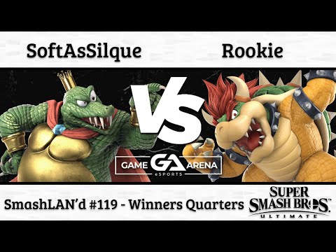 SmashLAN'd 119: SoftAsSilque (King K. Rool) vs. Rookie (Bowser) - Winners Quarters