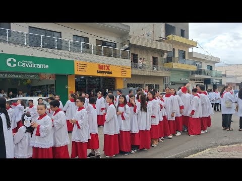ANO  2026 PROCISSÃO  NO DIA DE CORPUS CHRISTI NA CIDADE DE CUSTÓDIA PERNAMBUCO BRASIL 