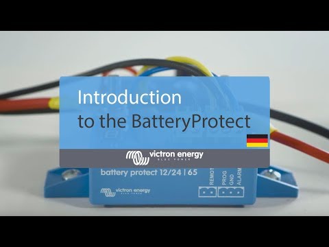 Introduction to the Victron Energy BatteryProtect | Victron Energy (translated into German)