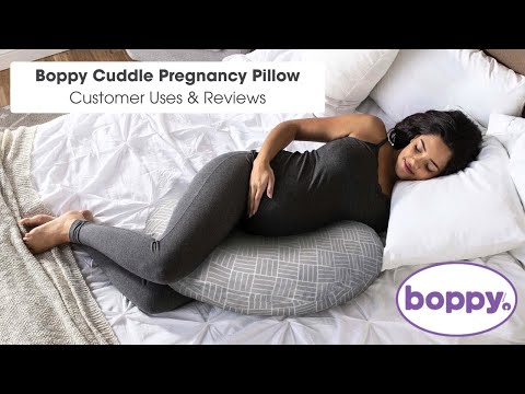 Boppy Cuddle Pillow - Pregnancy Pillow Reviews & Uses