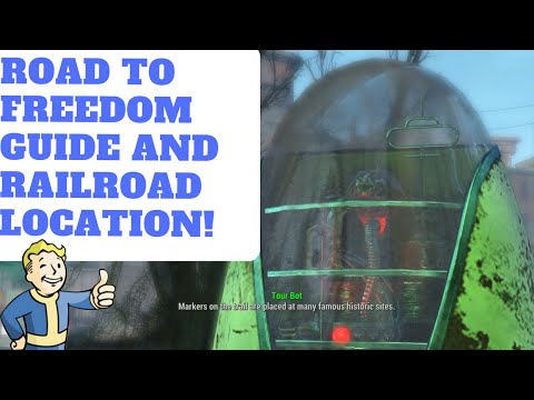 Fallout 4: Road to Freedom Quest Guide! How to find the Railroad