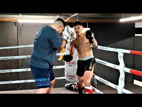 Muay Thai Fright Pressure Training. Avery Gordon Shark Tank