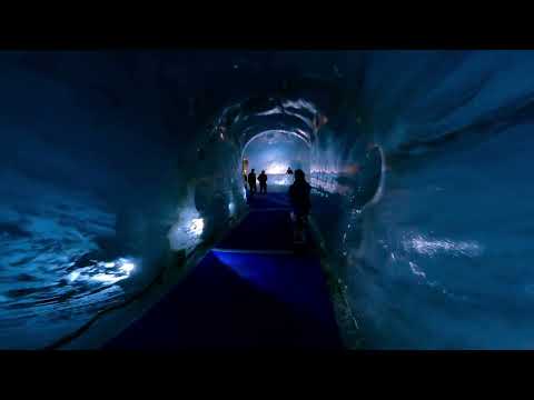 Inside a Glacier Chamonix