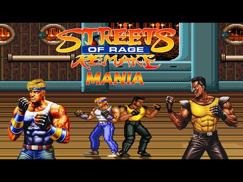 Streets Of Rage Remake V5.2 - Axel SOR1 & Adam - Route SOR1 - Playthrough (Mania)