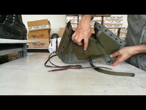 Ghette Esercito Italiano anni 50