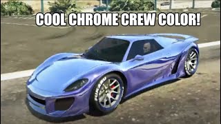 Cool looking chrome crew color in GTA 5 Online