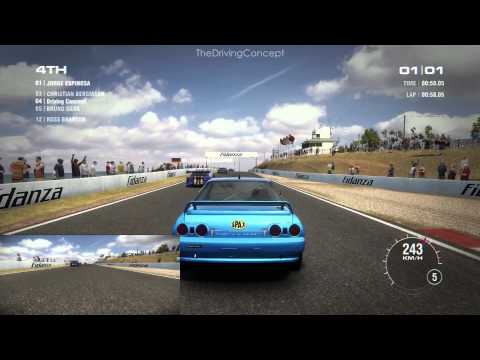 GRID 2 - Nissan Skyline GT-R Group A (R32) at Bathurst Circuit Gameplay