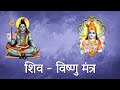 Shiva Vishnu Mantra | Hari Har Mantra | Shiva Mantra | Vishnu Mantra | SHIV RATRI | 108 Times