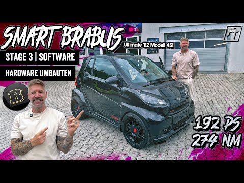 Smart Brabus Ultimate 112 Modell 451Tuning | 192 PS 274 NM | FastTuning