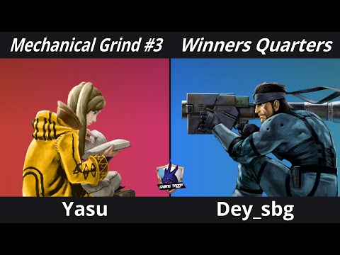 Mechanical Grind 3 Winners Quarters - Yasu (Robin) Vs. Dey (Snake) - SSBU Tournament