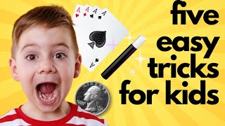 5 Easy Magic Tricks For Kids #kidsmagictricks #magictricksforkids #easymagictricks