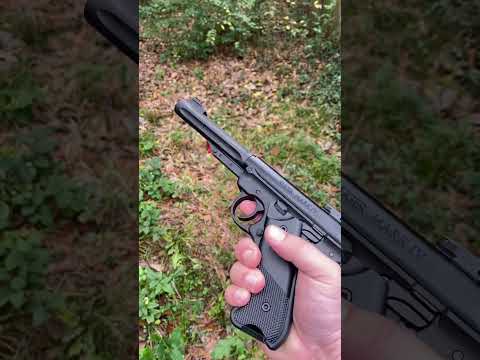 Umarex Ruger Mark IV pellet pistol at 8ft
