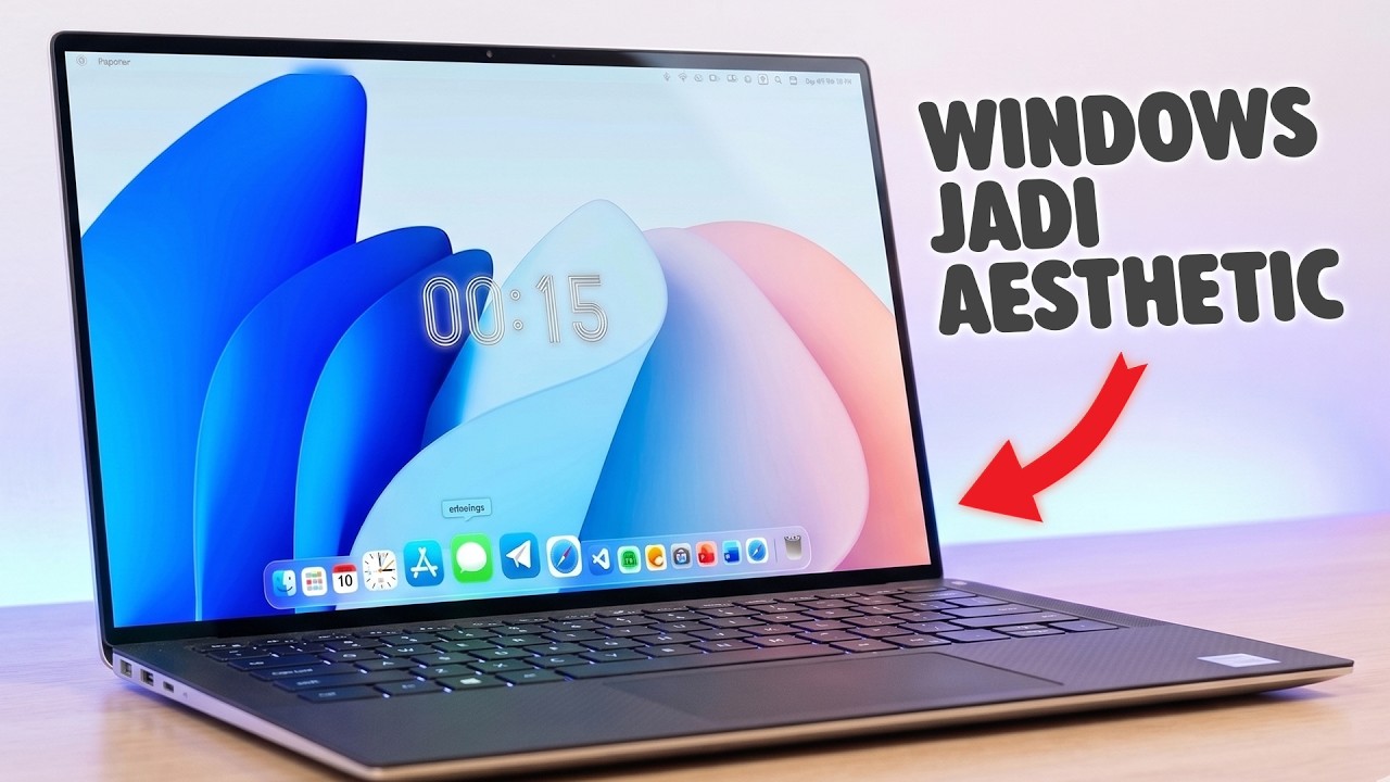 AMAZING! Aku Ubah Windows 11 Jadi Aesthetic 2026