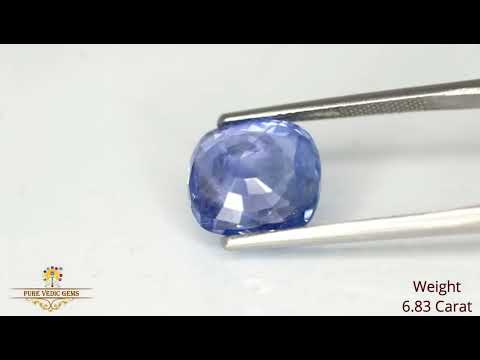 Blue Sapphire 6.83ct. (Super Luxury) video