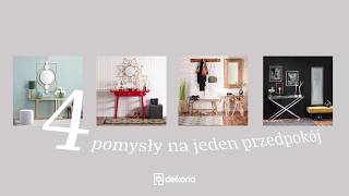 Jak urządzić stylowy przedpokój? Metamorfoza wg dekoria.pl