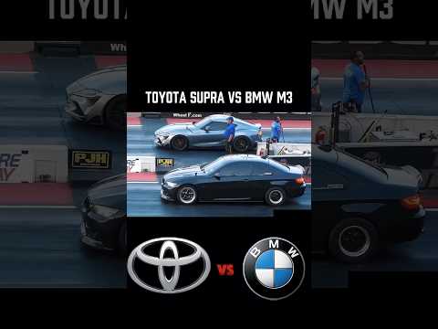 BMW M3🤧🤓 vs🤫💀 Toyota Supra MK5 |EpicDrag RaceShowdown!#automobile#like#edit#bmw#cars#subscribe#drift