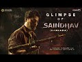 Glimpse Of SAINDHAV ( Kannada )  | Venkatesh Daggubati | Sailesh Kolanu | Santhosh Narayanan |