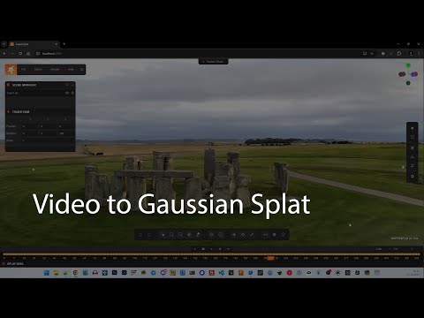 Tutorial - Video to Gaussian Splat