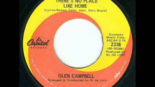 Glen Campbell - There&#39;s No Place Like Home (Christmas 45 rpm)