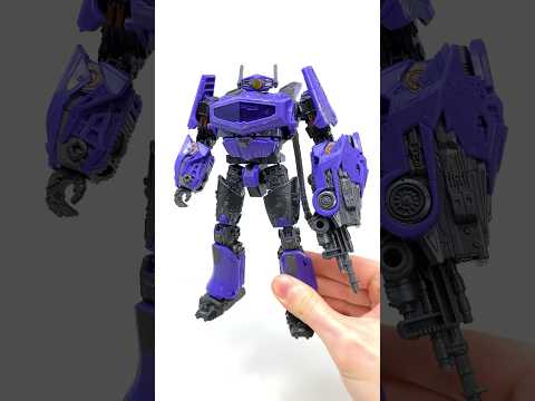 Transformers Studio Series Bumblebee Movie Voyager SHOCKWAVE Transformation #shorts